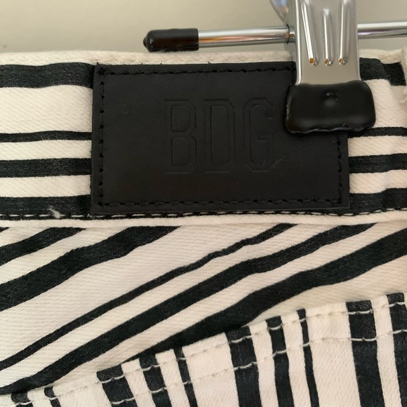 Urban Outfitters Jeans Urban Outfitters BDG High Rise Cropped Kick Flare Stripe - Picture 4 of 9